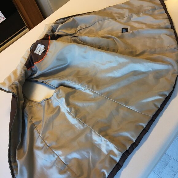 GH BASS Quilted Vest Lightweight Brown Large - Picture 5 of 9